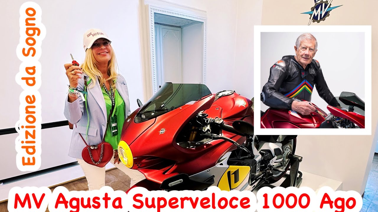 MV Agusta Superveloce 1000 Ago – Il tributo a Giacomo Agostini - Edizione limitata da sogno