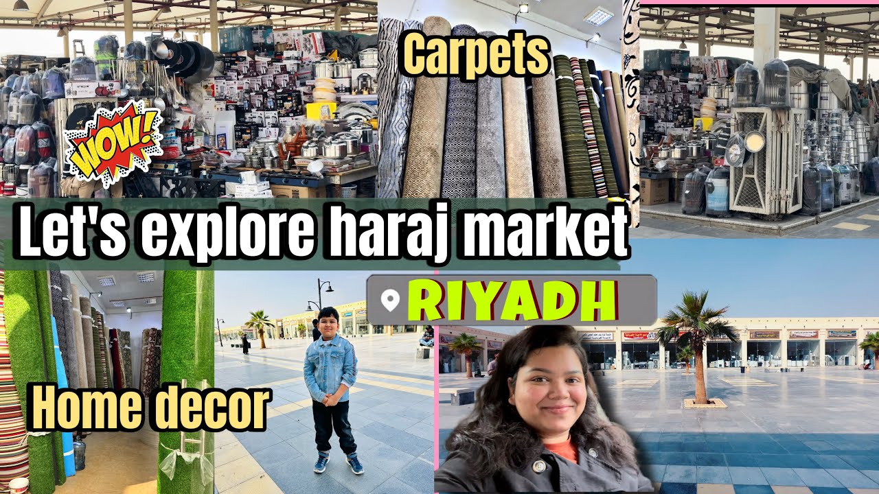 Riyadh’s oldest*market* | New haraj market 🛍️ | Carpets| furniture | Home appliances | Furnishing