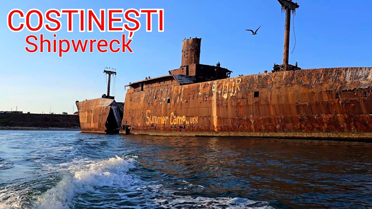 Evangelia, the Shipwreck of Costinesti - Boat trip and the Sunrise in Romania