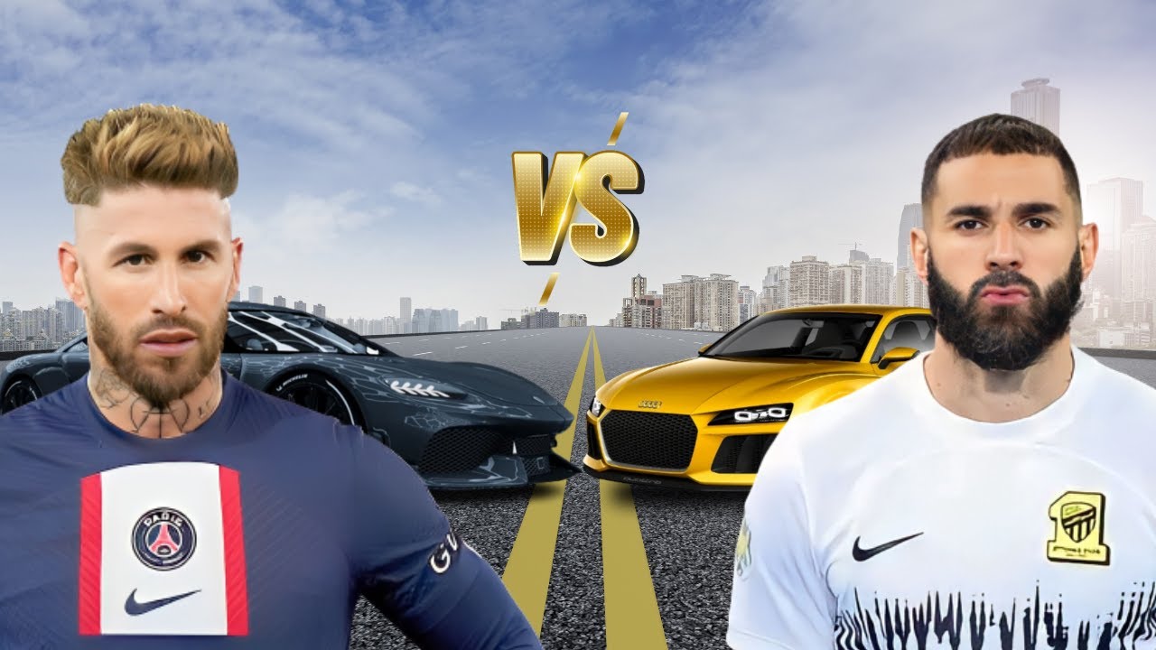 Sergio Ramos vs Karim Benzema: Battle of the top 5 car Collections! Who Takes the Crown?