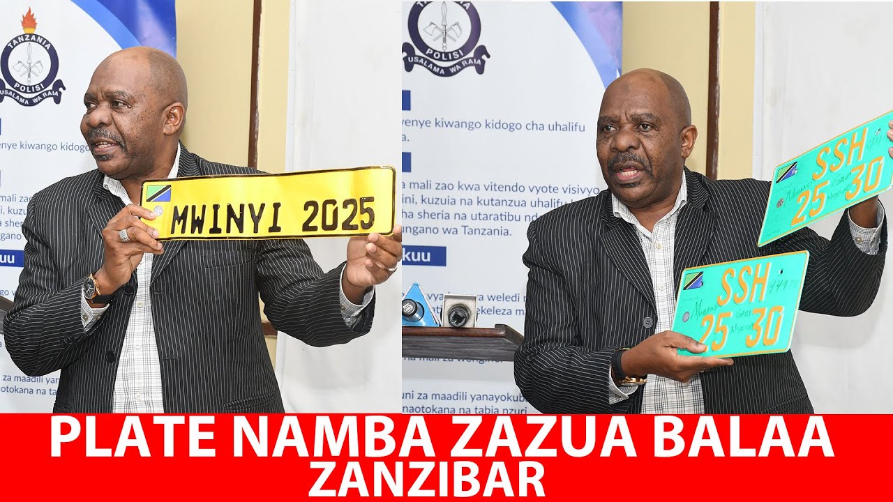 KUMEKUCHA POLISI,PLATE NAMBA ZAZUA BALAA ZANZIBAR