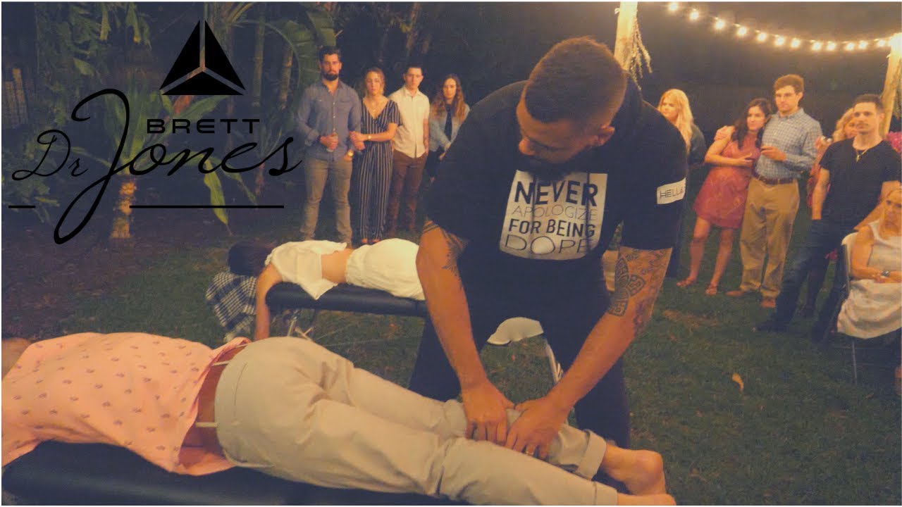 Wedding Chiropractic Adjustments - A Celebration of LOVE - w/ Dr. Brett Jones