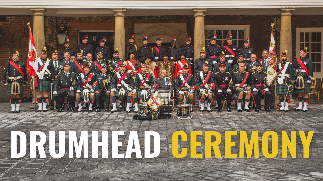The Lorne Scots Drumhead Ceremony and Mess Dinner - London, UK - 28 June 2023 (EN + FR Subtitles)