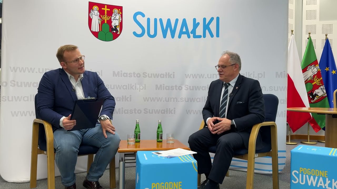 Videopodcast z Ratusza. Rozmowa z Czesławem Renkiewiczem, Prezydentem Suwałk