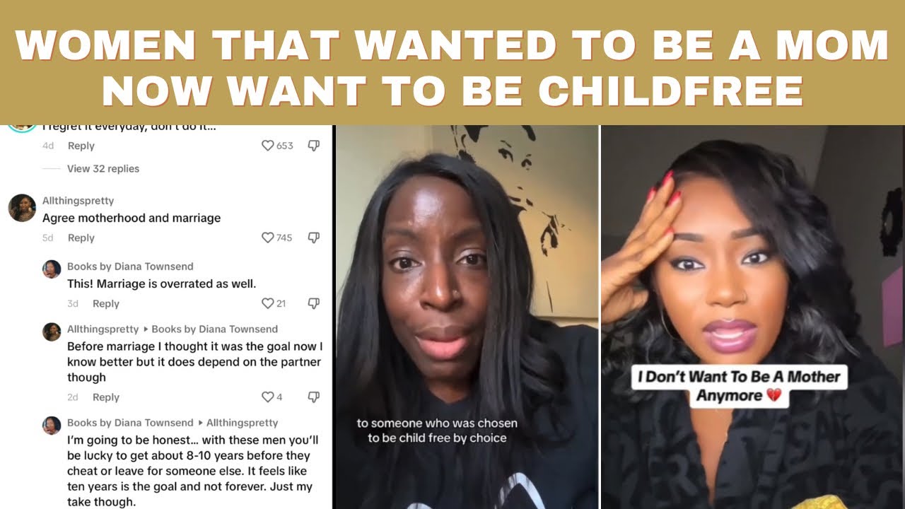 Women That Wanted to Be A MOM So Bad Now Changing Their Mind To Be ChILDFREE