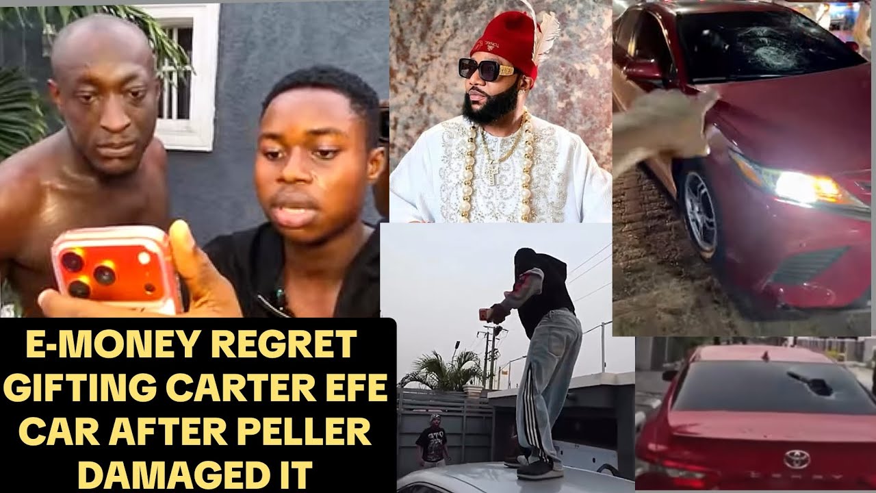 E-MONEY React To CARTER EFE & PELLER Báshing Each Other's Car