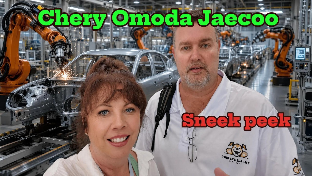 Chery Omoda Jaecoo Factory. Incredible to see! NEW cars heading our way!