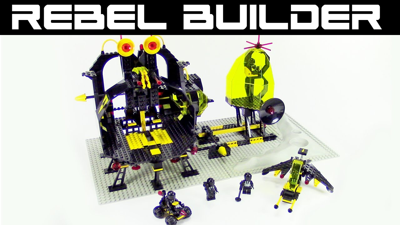 LEGO Blacktron Message Intercept Base! Set 6987 from 1988