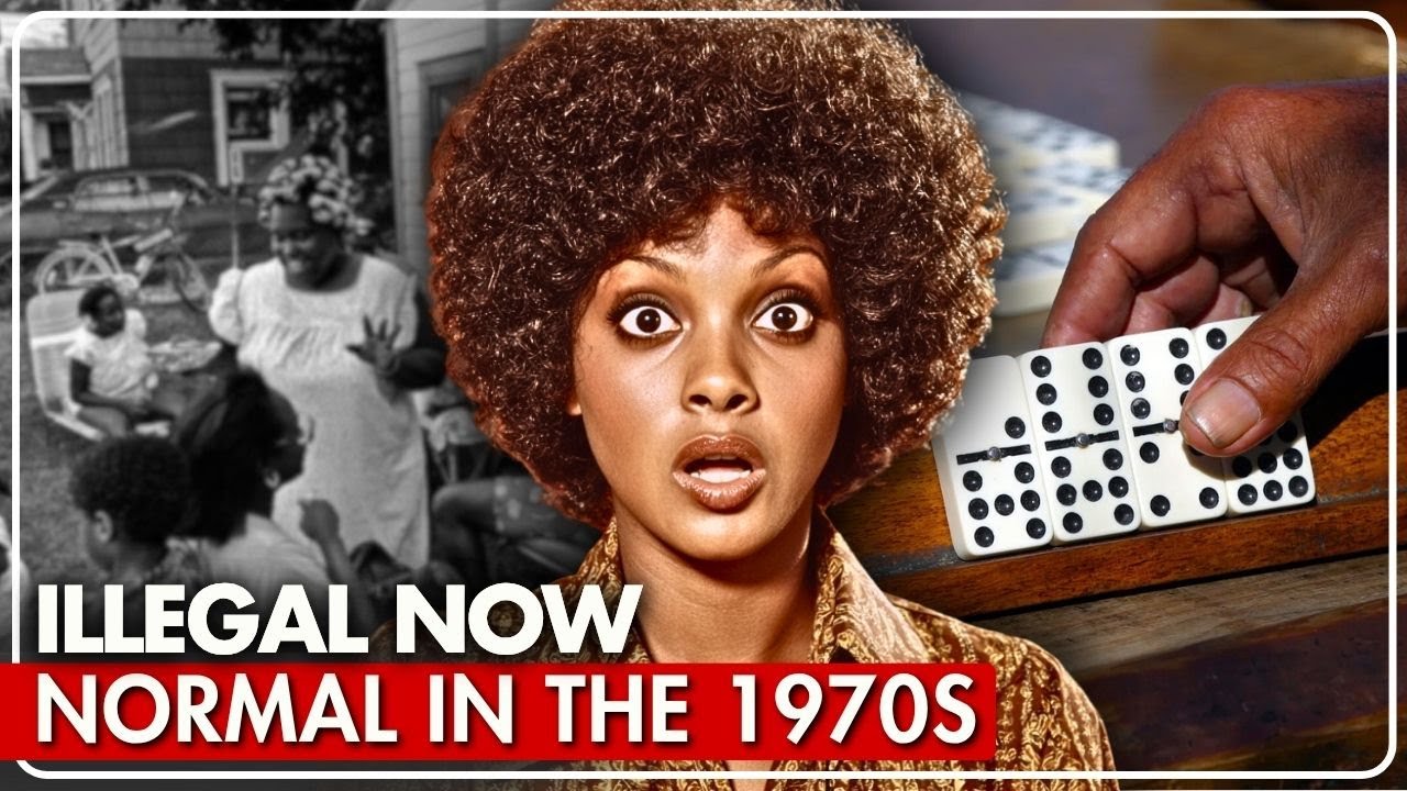 ILLEGAL NOW, But NORMAL in Black Neighborhoods in the 1970s!