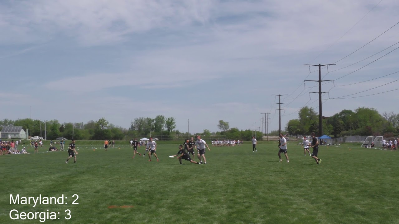 Georgia vs Maryland| Men's Pool Play at 2018 College National Championships