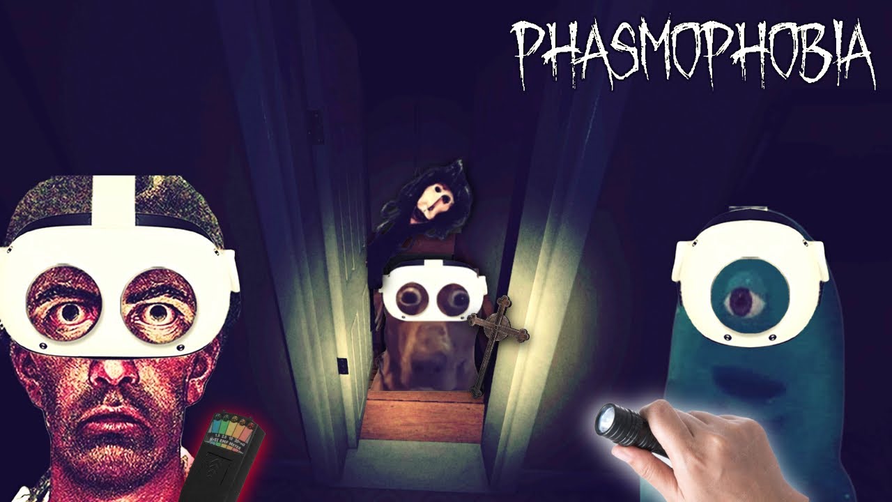3 Idiots Survive Phasmophobia in VR