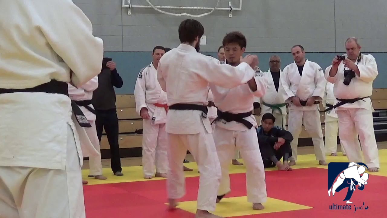 Shinjiro Sasaki seoinage and ko uchi switch drill
