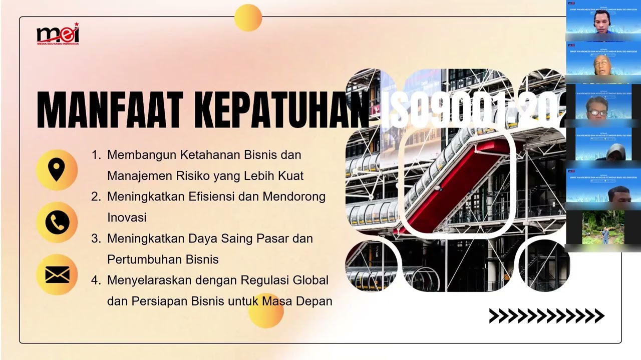 Siap Hadapi Standar Baru? Webinar Awareness & Navigasi ISO 9001:2026 | Media Edutama Indonesia