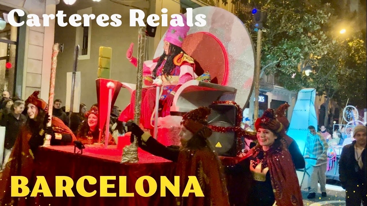 Cabalgata de Reyes 2026 in Gr&agrave;cia, Barcelona 🇪🇸 | Royal Letter Collectors Parade