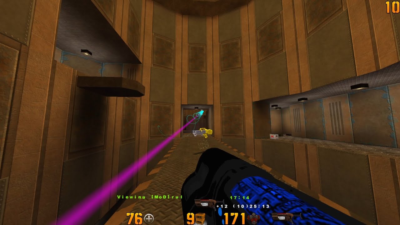 QUAKE 2 | PLQ2 2012 | ath vs MoD | Map Q2DM2 - POV David | 2nd round