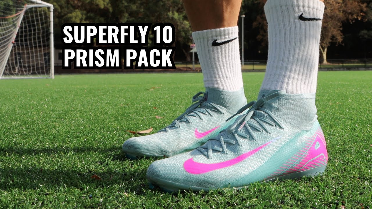 Football Training In Nike Mercurial Superfly 10 (PRISM PACK)