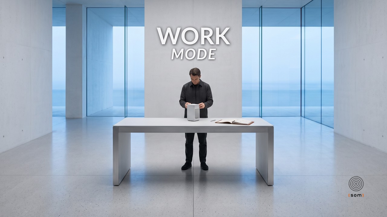WORK MODE | Hypnotic Minimal Tech for Productivity & Sustained Focus