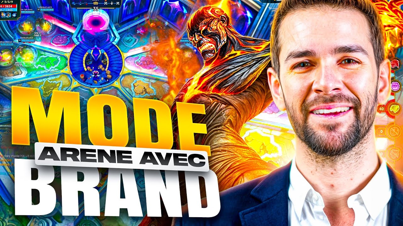 🔥 NOUVEAU MODE ARENA avec BRAND ! (PBE LOL)