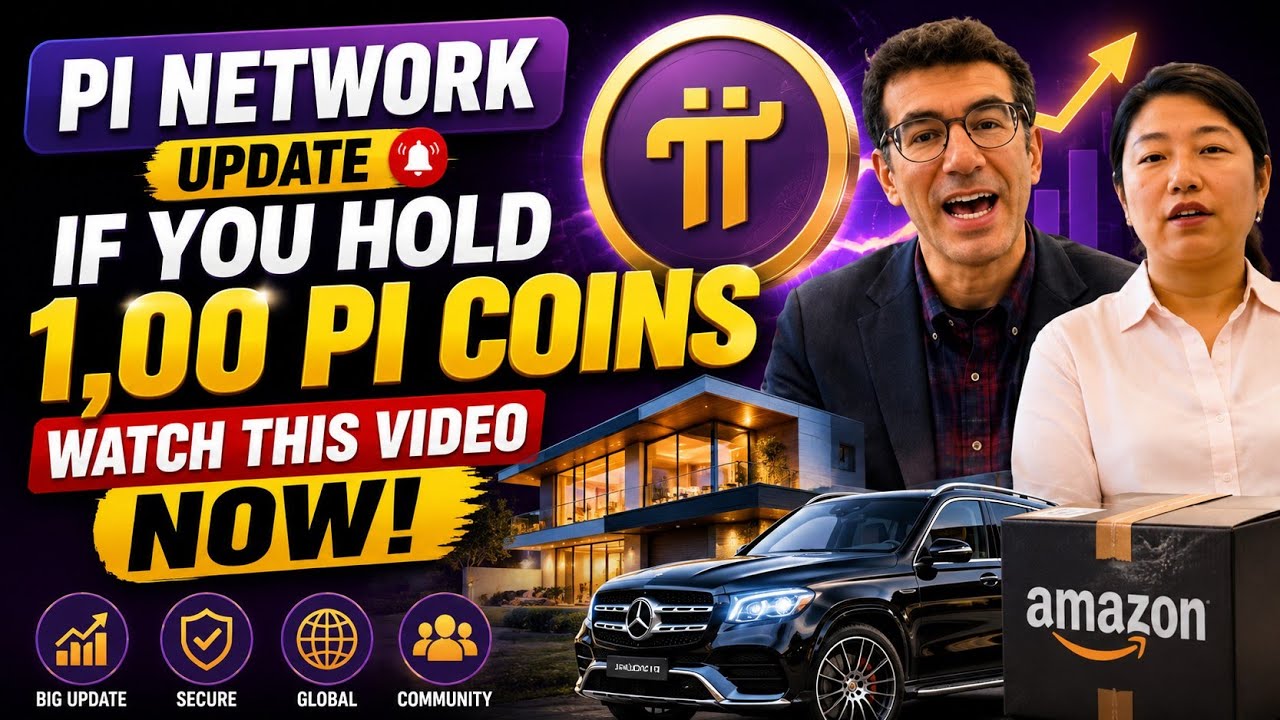 &lrm;Pi network update If You Hold 1,00 PI Coins, Watch This Video NOW!&lrm;