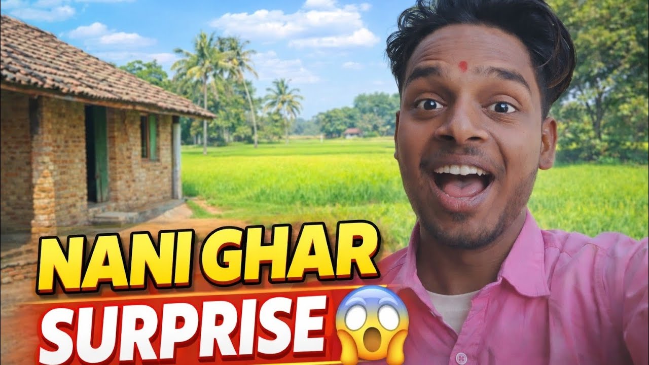 Bina Bataye Nani Ghar Pahuch Gye 😱 | Emotional Surprise + Masti