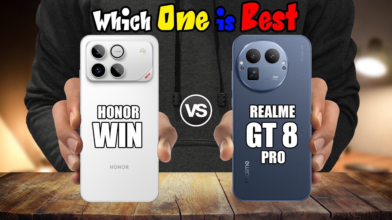 HONOR WIN vs REALME GT 8 PRO