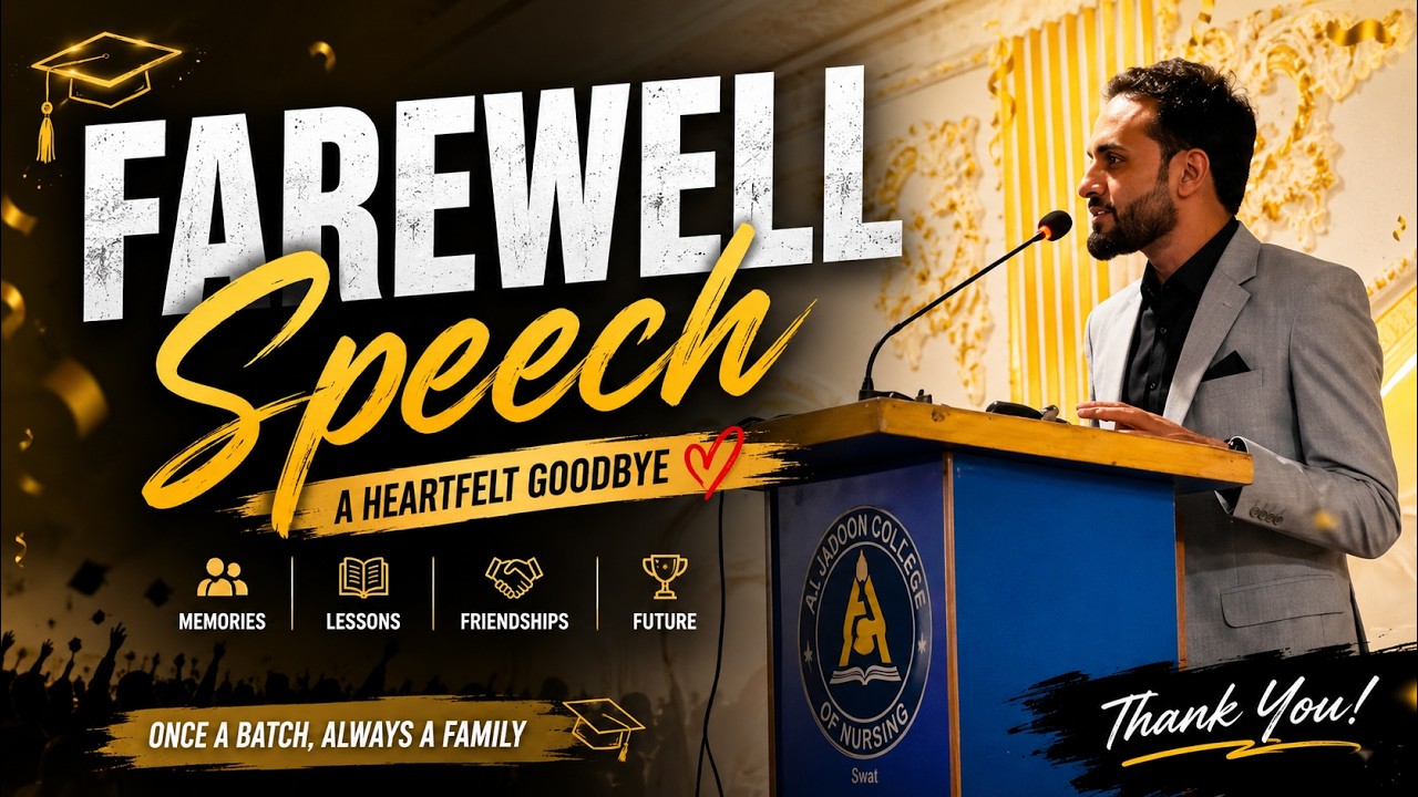 Farewell Speech 🎓 | BSN Batch 2022&ndash;2026 | The End of an Era | Nursing Graduation Memories