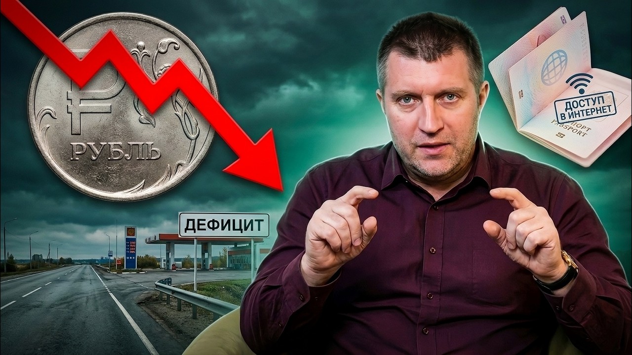 Рубль опустят неизбежно🔻 Интернет по паспорту. Бензин 2026 || Дмитрий Потапенко* и Дмитрий Дёмушкин