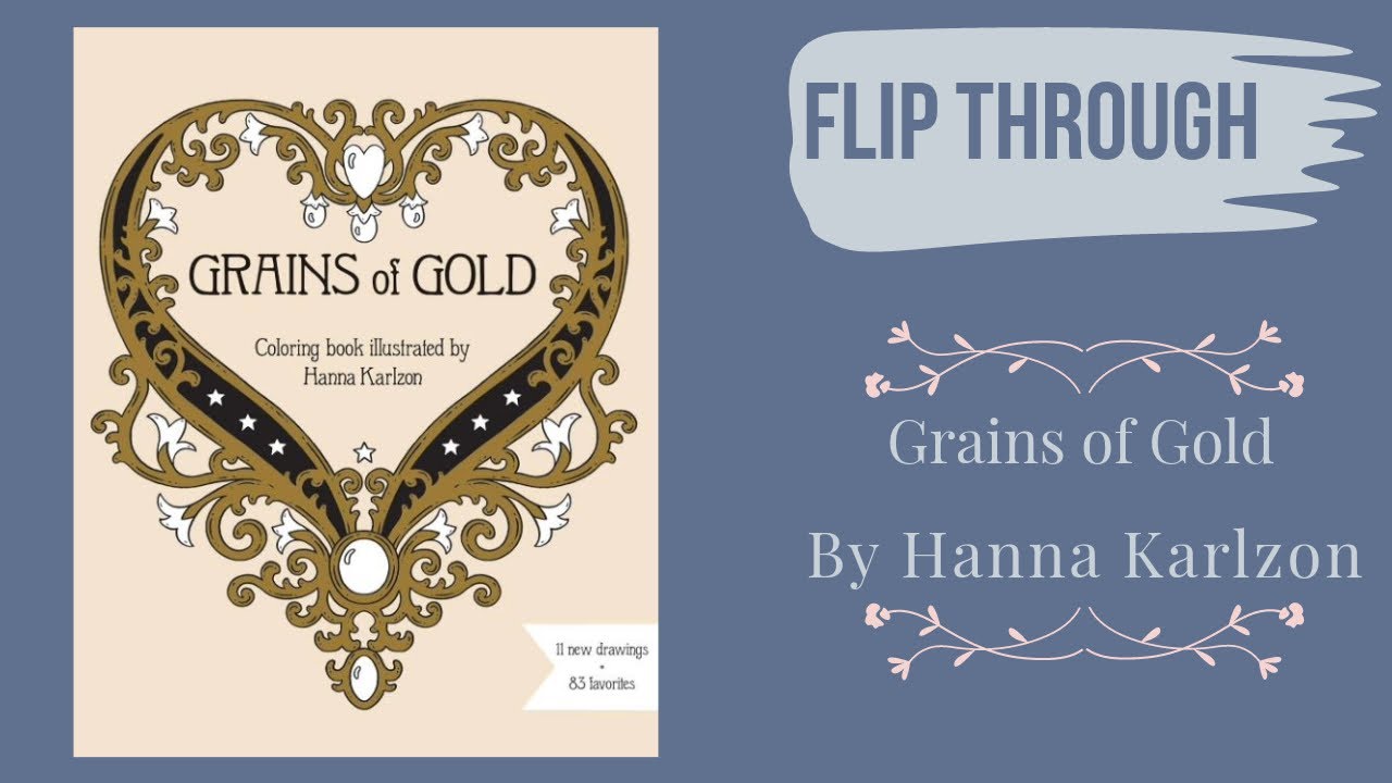 [FLIP THROUGH] Grains of Gold/Guldkorn by Hanna Karlzon ISBN 9781423658337
