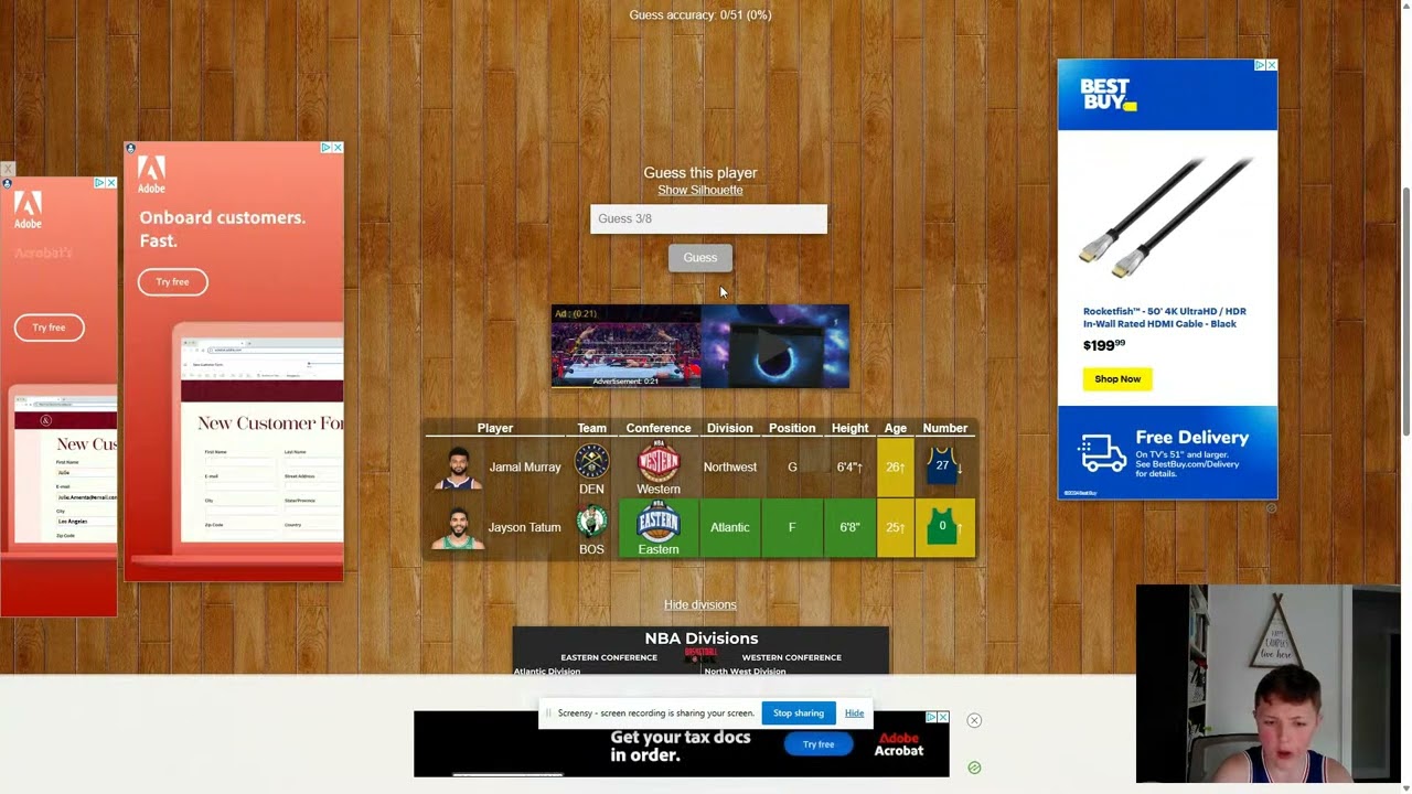 Larry Birdle Until I win