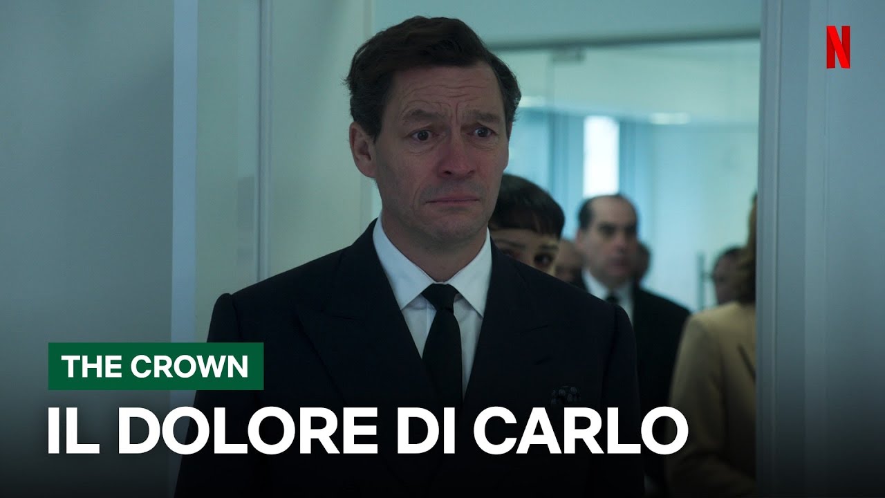 CARLO si mette a PIANGERE per la MORTE di DIANA | Netflix Italia