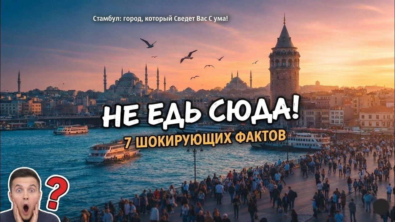 ​НЕ ЕДЬТЕ В СТАМБУЛ, пока не посмотрите это!