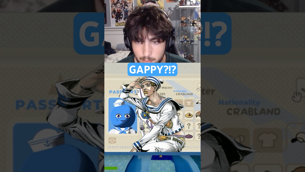 JOSUK8 IN PEAK?!⚓️Twitch in bio #jojosbizzareadventure #jojolion #josukehigashikata #steelballrun