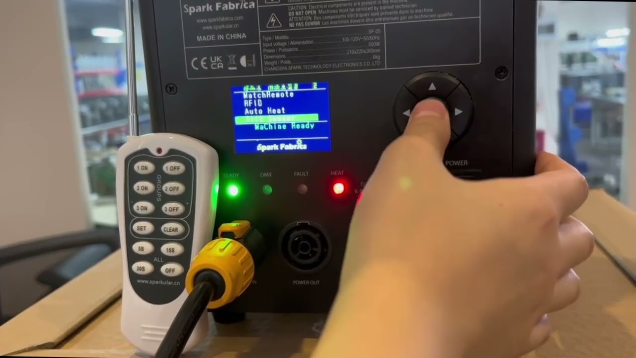 Spark Jet Pro SF-05 Operation Video