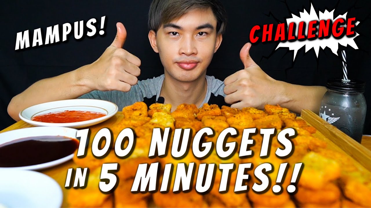 [CHALLENGE] 100 NUGGETS dalam 5 MENIT! | Rendy Pritz