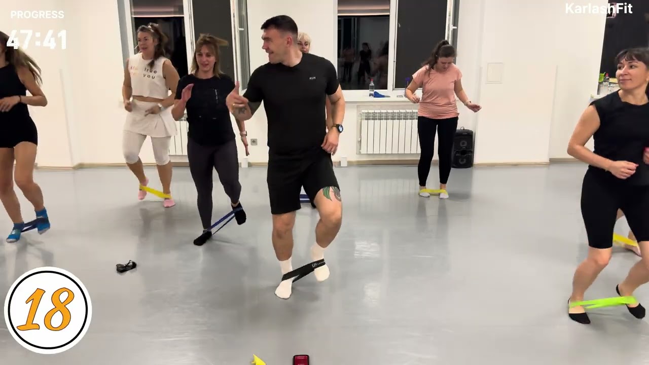Full Body 60-Minute Resistance Band HIIT | Cardio + Strength | No Gym Needed