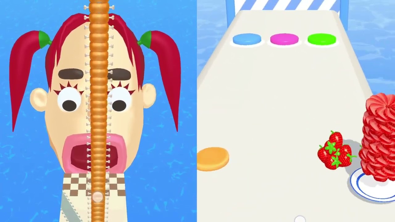 Sandwich Runner Vs Pancake Run- Satisfying Gameplay Walkthrough - All Level Max Tiktok
