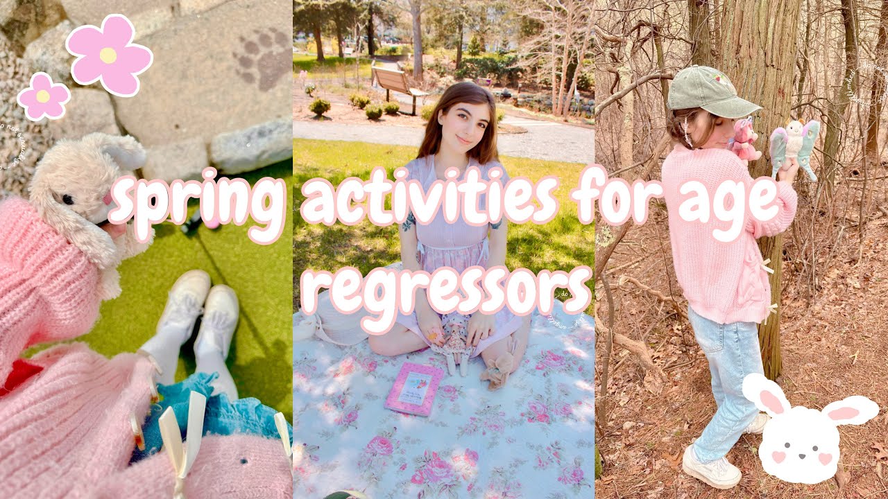 spring activities for regressors 🌷