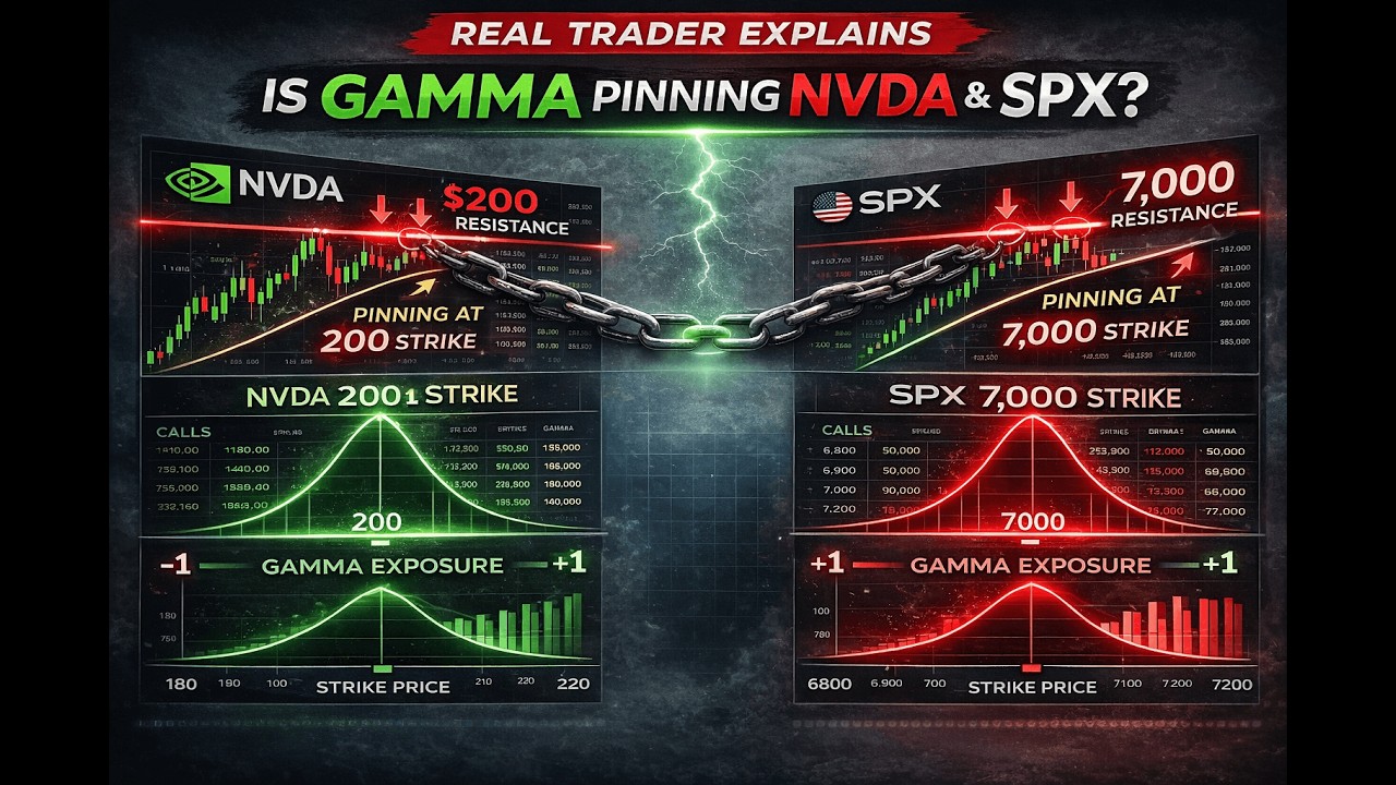 $NVDA Can't Break $200. $SPX Can't Break 7000. Why? (Last Warning.) #btc #spx #trading