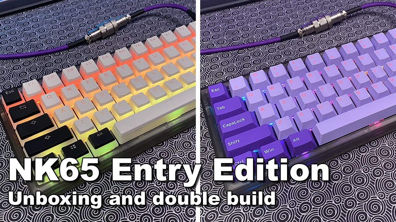 NovelKeys NK65 Entry Edition (Unboxing, builds and upgrade path)