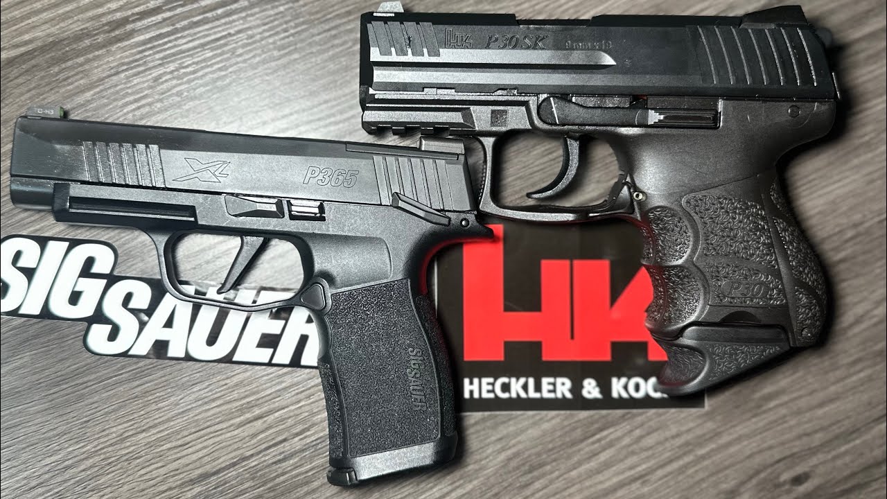 P30SK против P365XL. HK против Sig — лучше для скрытого ношения?
