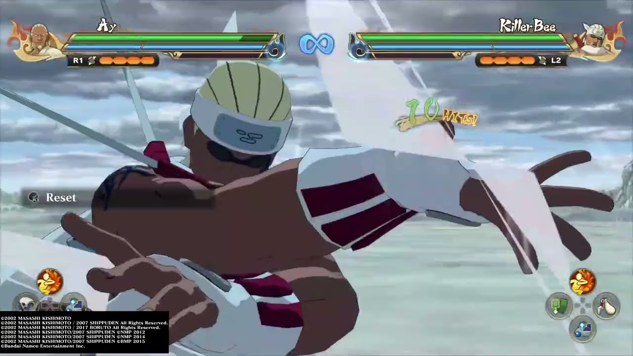 Naruto Storm Connections all normal combos