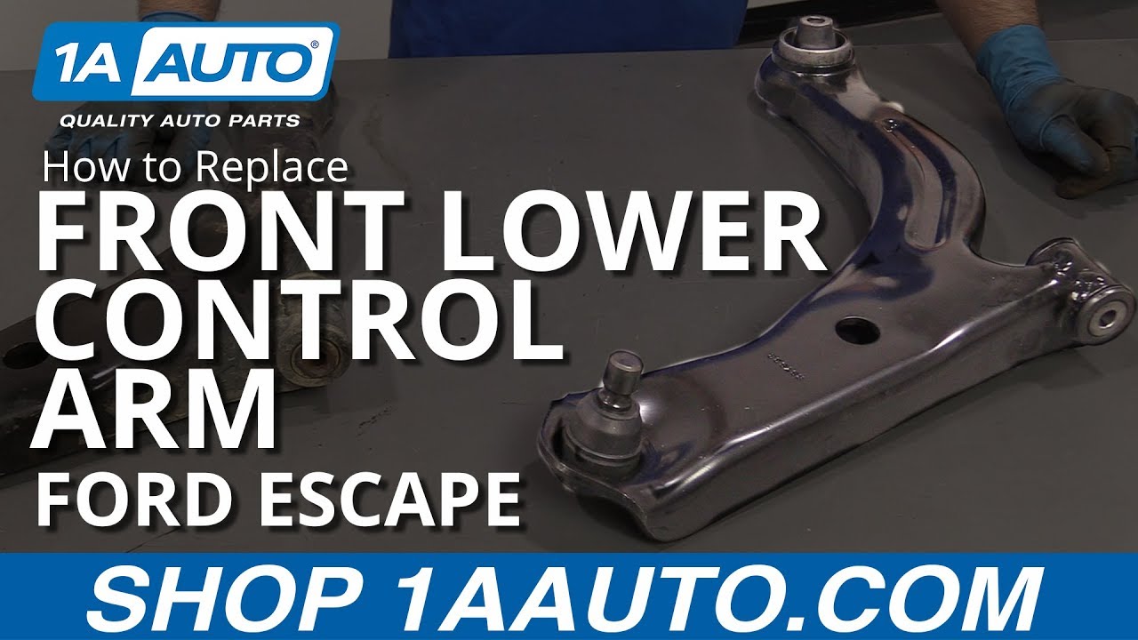 How to Replace Front Lower Control Arm 05-12 Ford Escape