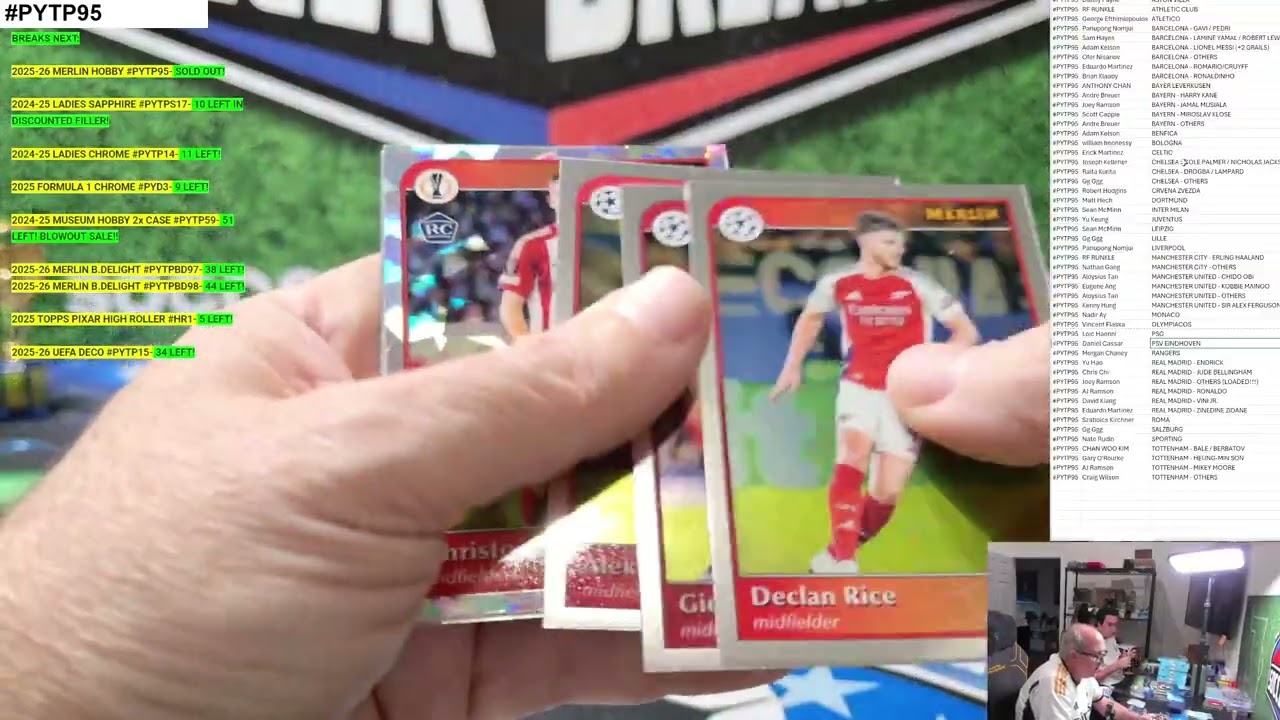 2024-25 Topps UEFA Chrome MERLIN Club Competitions MER25 Soccer 12 Hobby Box PYTP Case Break 