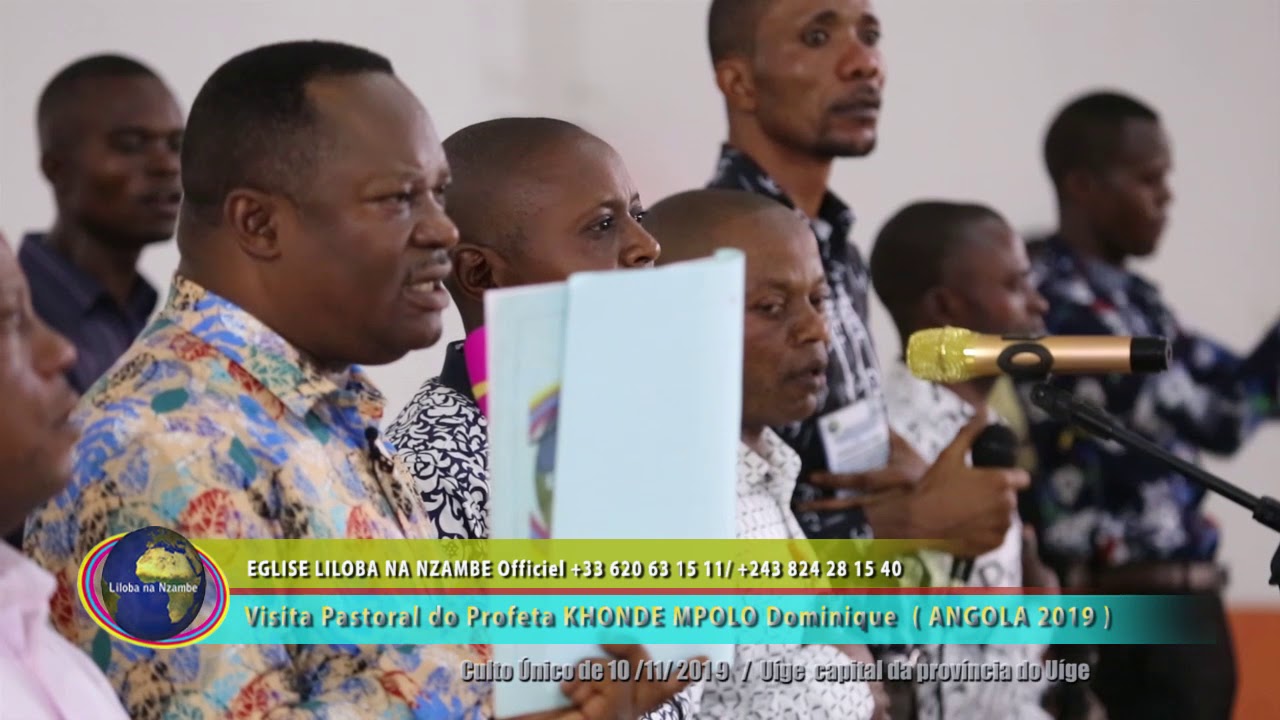 Culto Geral do ,10/11/ 2019 ,Uíge capital da província do Uíge