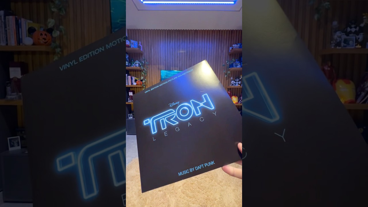 Unboxing Vinyl TRON - Daft Punk #disney #asmr #vinyl #daftpunk #new #tron #unboxing