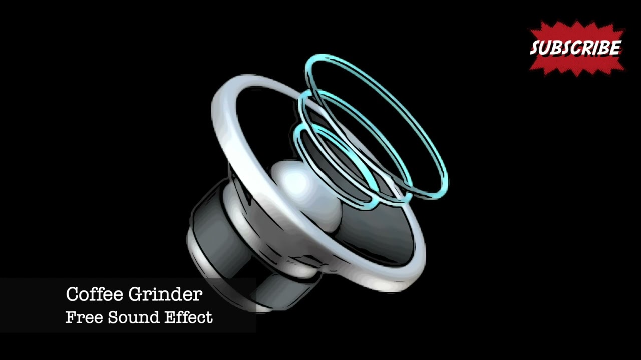 Coffee Grinder Sound Effect | Free SFX | Grinding Coffee