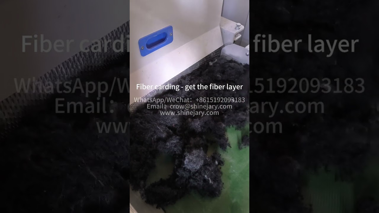 Fabric opening and recycling non-woven fabric sampling