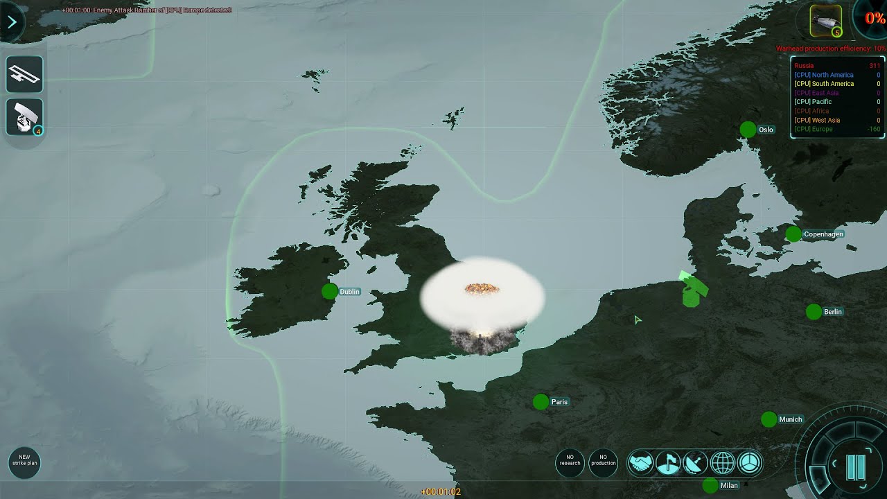 ICBM - All Types Of Nuclear Weapons Simulator [1440p 60FPS]
