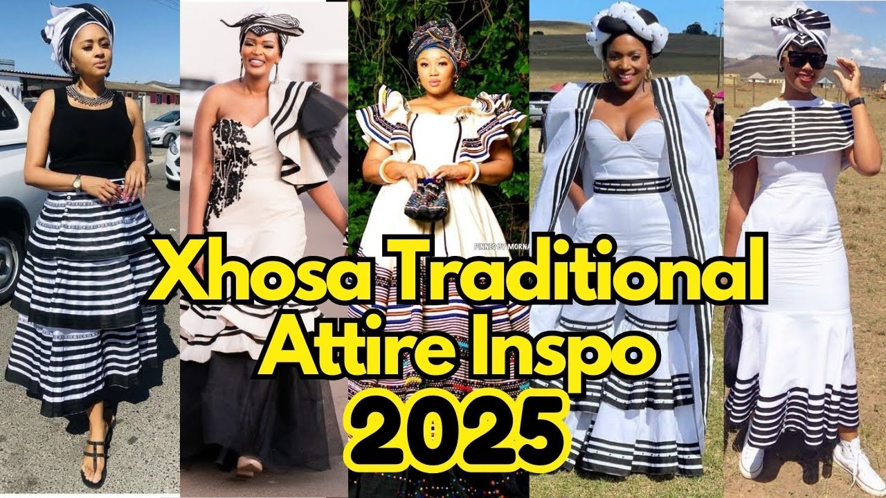 Latest Xhosa South African Traditional Wedding Attire|#makoti #madiya #xhosabrides #shweshwedresses
