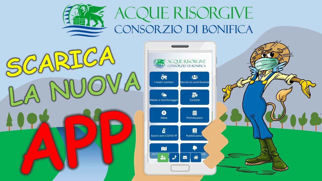 scarica la nuova app Acque Risorgive